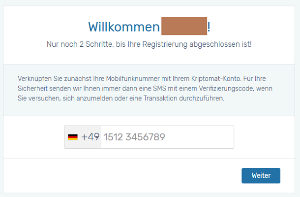 kriptomat registrierung 