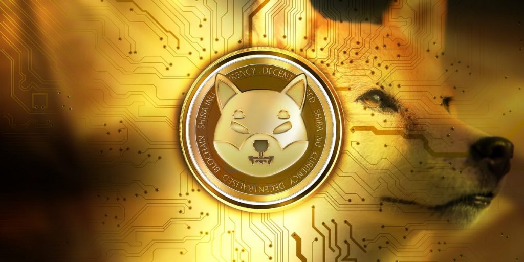 Shiba Inu Holding a $GOLDEN Token